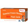 500 French Phrases Flash Cards Flashcards for Adults & Beginners - Learn French Phrases for Beginners view 1