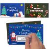 100 PCS Christmas Scratch Off Cards, DIY Custom Christmas Scratch Off Stickers, Your Own Game Tickets for Prizes Gift Scratch Cards for Small Business Holiday Birthday Party Favors Games Supplies view 1