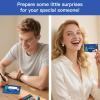 100 PCS Christmas Scratch Off Cards, DIY Custom Christmas Scratch Off Stickers, Your Own Game Tickets for Prizes Gift Scratch Cards for Small Business Holiday Birthday Party Favors Games Supplies view 4