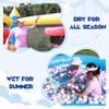 Eachup 30FT Commercial Bounce House,100% PVC Inflatable Obstacle Course Bounce House for Big Kids Adult with Dual Racing Slides,Crawl Tunnels, Climbing,Obstacle Great for Party Backyard School Event view 3