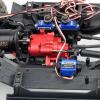 TGCWENG CNC Aluminum Alloy TRX4 Transmission Gear Box Case Suit for TRX4 1/10 RC Crawler Car Upgrades Accessories (Red) view 3