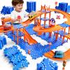 NIPLOOOW Puzzle Race Car Track Set for Kids 3-5, Floor Puzzle Track Car Set, Toddler Toys for 3 4 5 6 Years Old Boys, Toys Gift for Kids Boys Girls Age 3 4 5 6 7 8 Years Old view 1