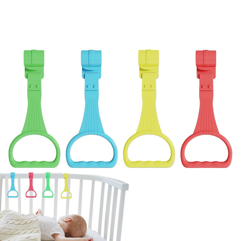 Baby Stand Assist Handles  4 Pack Nursery Climbing Support Aids | Adjustable Safe and Easy to Hold Toddler Lifting Grips, Stability Learning Trainer for Infant Motor Skill Development