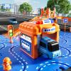 NIPLOOOW Puzzle Race Car Track Set for Kids 3-5, Floor Puzzle Track Car Set, Toddler Toys for 3 4 5 6 Years Old Boys, Toys Gift for Kids Boys Girls Age 3 4 5 6 7 8 Years Old view 2