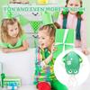 bcgwyep Dancing Octopus Baby Toy  USB Rechargeable Electric Crawling Tummy Time Toy, Magical Musical Squid with LED Lights, Music & Obstacle Avoidance  Birthday Gift for Kids Ages 3Y+ (Green) view 4
