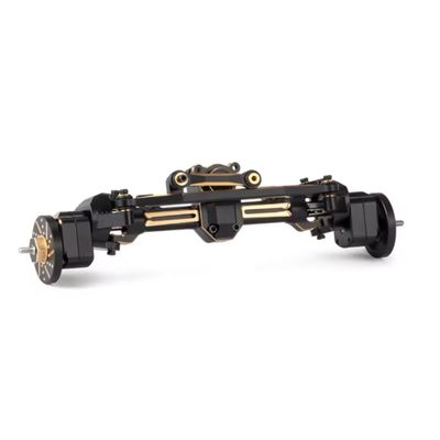 Clxdq-718 All Brass SCX24 Portal Axle with Heavy Brass Weights for 1/24 RC Crawler Axial SCX24 90081 C10 Jeep Gladiator Bronco (Front axle)