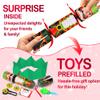 12 Pack Christmas No-Snap Party Table Favors, Christmas Table Favor with Party Hat, Joke & Little Gifts Inside for Kids and Adults, Xmas Table Decorations Seasonal Holiday Dinner Traditions Supplies view 4