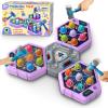 Whack Mole Game for Toddlers, Toys for 3-12 Year Old Girls Boys, Interactive Educational Multiplayer Toys with 3 Modes & 3 Hammers, Sound & Light, Birthday Xmas Gifts for 3 4 5 6+ Year Old Girls Boys view 1