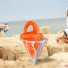 BOGEEL Kids Beach Sandcastle Building Gadgets with Overflow Funnel for Outdoor Play Creativity Development Ages 3+ view 4