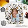 Personalized Girls Nap Mat - Custom Name Toddler Sleeping Bag with Pillow and Blanket for Daycare Preschool, Kids Sleeping Mat for Travel Camping, Easy Carry Roll Up Nap Sack Fishing view 3