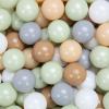 GUESVOT Ball Pit Balls for Ball Pit Phathalate BPA Free Plastic Balls Crush and Smash Proof Balls 100pcs 2.2" Set for Toddlers for Play Tent Tunnel (Green+White+Gray) view 1