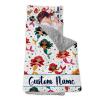 Personalized Girls Nap Mat - Custom Name Toddler Sleeping Bag with Pillow and Blanket for Daycare Preschool, Kids Sleeping Mat for Travel Camping, Easy Carry Roll Up Nap Sack Mermaid view 1