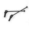 2pcs Metal Front Drive Shaft Driveshaft Upgrade Parts Compatible with 1 7 Scale KM WRC Style RC Car Model Vehicle view 4