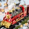 Hanging Christmas Train Toys with Smoke, Light and Sound, Electric Train Set for Kids Ages 4-8, DIY Train Tracks Building Kit, Classic Model Trains Gifts for Toddler 3 4 5 6 7 8 Years Old view 4