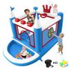 Anypool Kids Bounce House with Ball Pit, Basketball Hoop, Target Game and Ring Toss Game PVC Jumping Castle with Electric Air Pump 98x 70x 65 Trampoline for Ages 3-8 Indoor or Outdoor Play view 1
