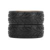 2Pcs RC Car Tires Wheel Rims Replacement Aluminum Alloy Rubber Strong Cushioning Uneven Texture Surface Excellent Grip Suitable ZD Racing 1/16 S16 EX16 RC Car view 3