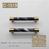 XINHUIPART Cabinet Drawer Handle Stone Brass Knobs T-Handles Drawer Handles Kitchen Cabinet Handles Furniture Hardware(C-1519-96-125) view 2