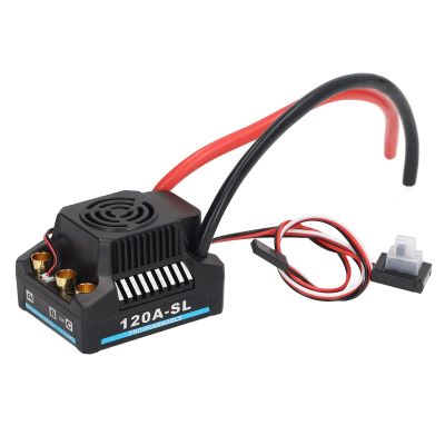 120A Brushless Esc Professional Programmable Durable Electric Speed Controller High Performance Rc Car Accessory for 1/8 Rc Car