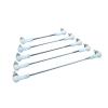 M2 Ball Link Rod Assembly Plastic Ball Joint Turnbuckle Steering Linkage for RC Models 25mm to 250mm(White,L95MM) view 3