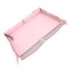 Dioche Foldable Travel Tray Cover with Multifunctional Design for Kids and Adults - Navy Blue Airplane and Table Tray Bag Organizer (Pink) view 3