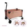 509 Crew: Little Wagon - Pink - Folding Pull-Along Cart, Adjustable Handle, Canvas-Metal Frame, Transport Toys-Dolls-Stuffed Animals, Kids 3+ view 3
