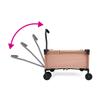 509 Crew: Little Wagon - Pink - Folding Pull-Along Cart, Adjustable Handle, Canvas-Metal Frame, Transport Toys-Dolls-Stuffed Animals, Kids 3+ view 4