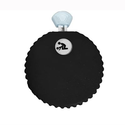 3D Printed Couple Intimate Connection Position selector, Dating Decision Wheel Game, Adult Fun Couple Activity Toy (Black)