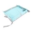 Dioche Foldable Travel Tray Cover with Multifunctional Design for Kids and Adults - Navy Blue Airplane and Table Tray Bag Organizer (Green) view 3