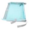 Dioche Foldable Travel Tray Cover with Multifunctional Design for Kids and Adults - Navy Blue Airplane and Table Tray Bag Organizer (Green) view 4