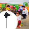 TTETTZ Plush Stick Horse, Hobby Horse Riding Toy, with Sounds Stick Horse Riding Toy, Music Stick Animal for Boys, Black B view 2