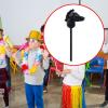 TTETTZ Plush Stick Horse, Hobby Horse Riding Toy, with Sounds Stick Horse Riding Toy, Music Stick Animal for Boys, Black B view 4