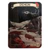 Demon Metal MTG Token Card Custom Hand-Drawn Magic Card Proxy on Brushed Aluminum Savage Fantasy Creature Collectible Gift for MTG Players & Demon Fans view 1