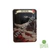 Demon Metal MTG Token Card Custom Hand-Drawn Magic Card Proxy on Brushed Aluminum Savage Fantasy Creature Collectible Gift for MTG Players & Demon Fans view 3