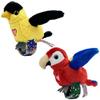 Happy Yappers: Birds 2 Pack - Oriole & Red Parrot - Slap Bracelet Interactive Plush Toy Birds, They Chat-Sing-Mimic Each Other, Flap Wings, Kids 3+ view 1