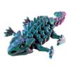 PowerTRC 3D Printed Skeleton Ankylosaurus Prehistoric Collectible Articulating Dinosaur 3D Figurine Desk Decoration for Teens and Adults, Made in USA view 4