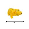 Adorable Large Dog Toys Big Oink Grunting Squeakers Polka Dot Soft Plush Pigs 9" (Green) view 4