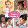 Play Purse for Toddlers with Accessories, Toddler Girl Toys 1 2 3 Years Old with Pretend Makeup, Keys, Smartphone, Toddler Toy Purse for Little Girls - Birthday Gift for Toddlers Girls Ages 2-3 - Blue view 2