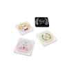 ChiButtons 50x50mm Square Metric System Metal Pin Badge Button with Pre-Assembled Pin-Back, Upper Shell & Mylar Film (Official ChiButtons Supplies, 100 Sets) view 3