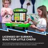 Subway Sandwich Artist 53Piece Playset  Licensed Subway Restaurant Kitchen Toy for Kids, Realistic Play Food and Money - Pretend Play Set for Kids view 2