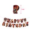13 Packs Party Supplies, 12pcs Hanging Swirls and 1 Happy Birthday Banner for Wrestling Party Decoration view 2