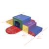 Back2School Express Single Explorer Tunnel Climber, Indoor Playset, Assorted, 6-Piece view 2