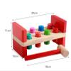 LLTCMAOYI Montess Pounding and Hammering Wooden Toy, Hand-Eye Coordination Training, STEAM Toddler Toy view 2