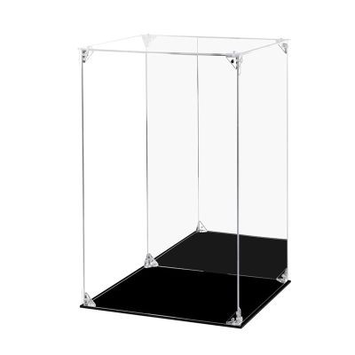 Acrylic Display Case Cube Transparent Dust Proof Protection Showcase Need Remove The Protective Film for Diecast Model Cars Action Figures(50x50cm(20") x45cm(18"))
