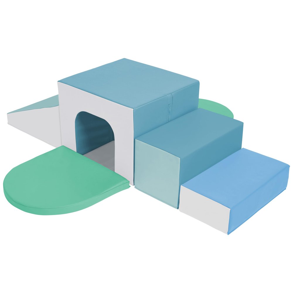 Back2School Express Single Explorer Tunnel Climber, Indoor Playset, Contemporary, 6-Piece