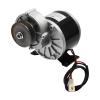 250 Watt Gear Reduction Electric Motor, 12V/24V/36V Powerful Gear Motor with Belt Pulley 2750rpm (24V) view 1