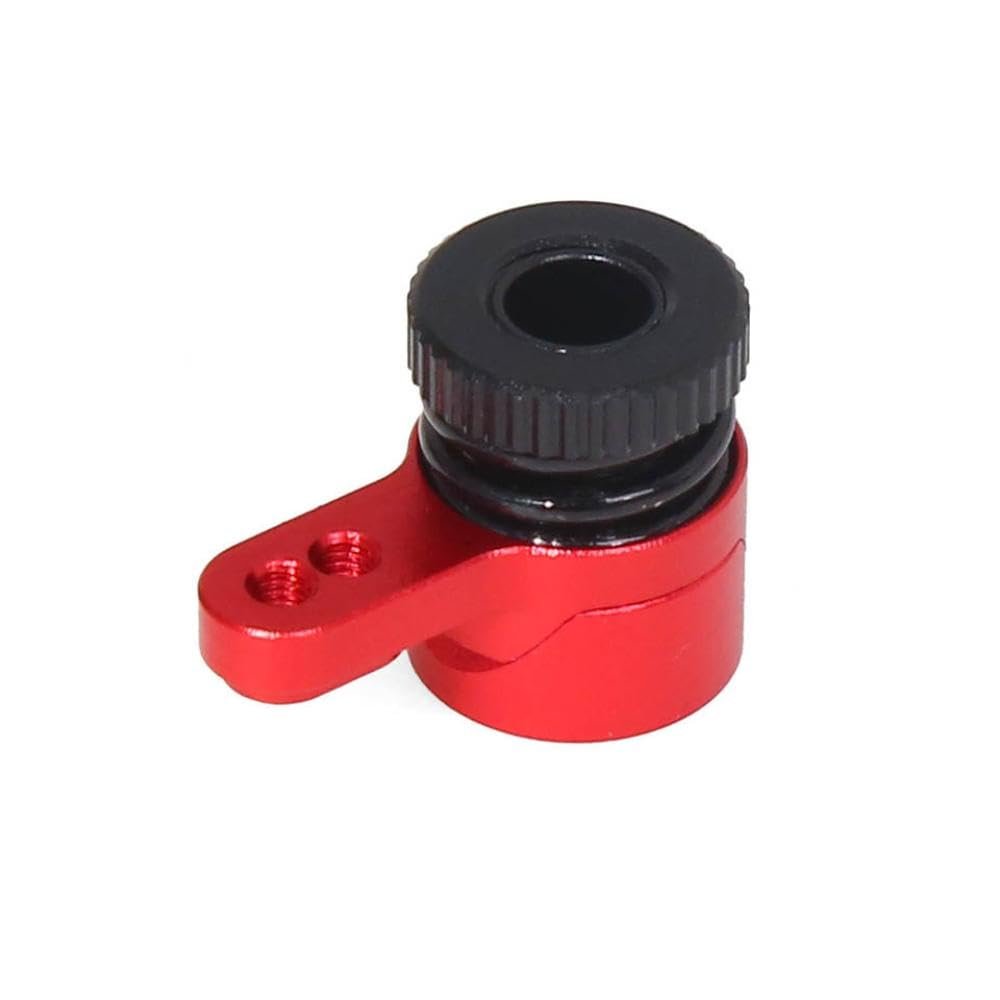 25T Metal Servo Saver Set RC Car Upgrade Parts Compatible with 1 18 Scale Vehicles Fits Grom Vophon Words M Lstuff and Similar Models(Red)