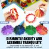 3D Printed Expanded Sensory Fidget Star,Expandable Fractal Fidget Toys Hexagon with Handle,Honeycomb Whirling Spiral Design,for Adults, Perfect for Christmas, Birthday Expandable Gifts (M1, 4.72in) view 4