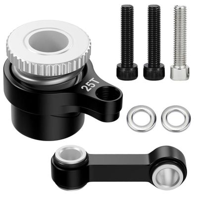 25T Aluminum Servo Horn Arm Saver Compatible with 1/14 1/16 Mojave 1/18 GROM RC Car Parts Accessories