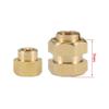 4Pcs 7MM Brass Wheel Hex Hub Extenders Adapter Compatible with 1 18 Scale RC Crawler Chassis Upgrade Fits Style Models view 3
