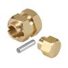 4Pcs 7MM Brass Wheel Hex Hub Extenders Adapter Compatible with 1 18 Scale RC Crawler Chassis Upgrade Fits Style Models view 4